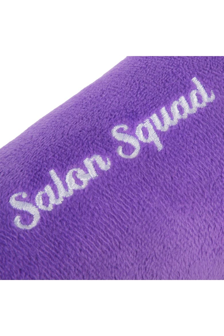 Splish Splash Howlin Hair Dryer, Plush Dog Toy, Squeaker, Alternate, color, Purple