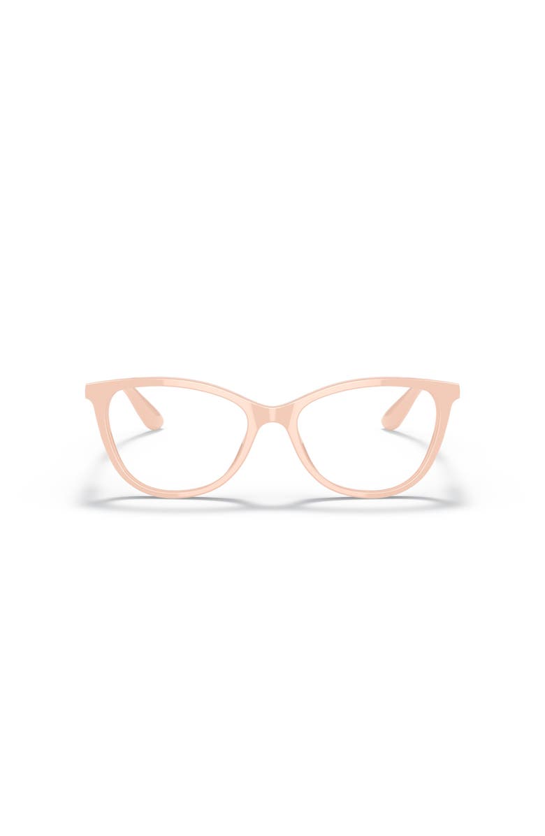 Dolce&Gabbana 54mm Butterfly optical glasses, Alternate, color, Beige