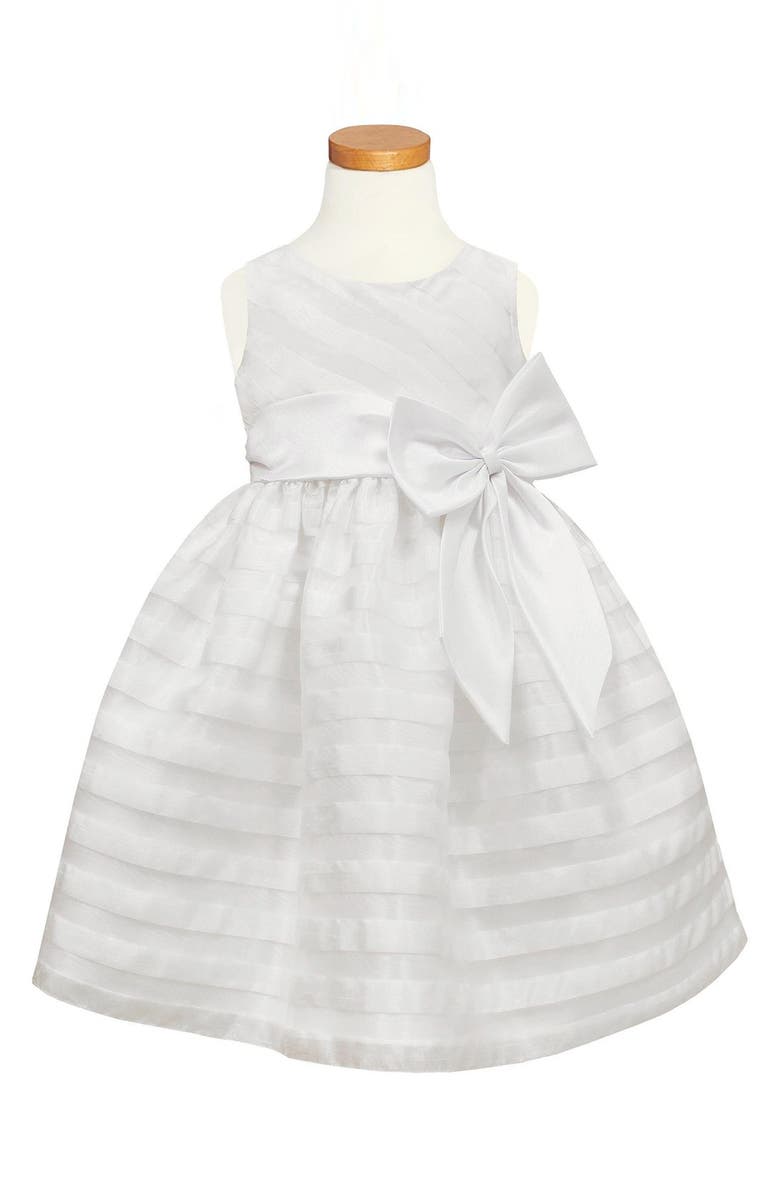 Sorbet Stripe Organza Dress, Main, color, 