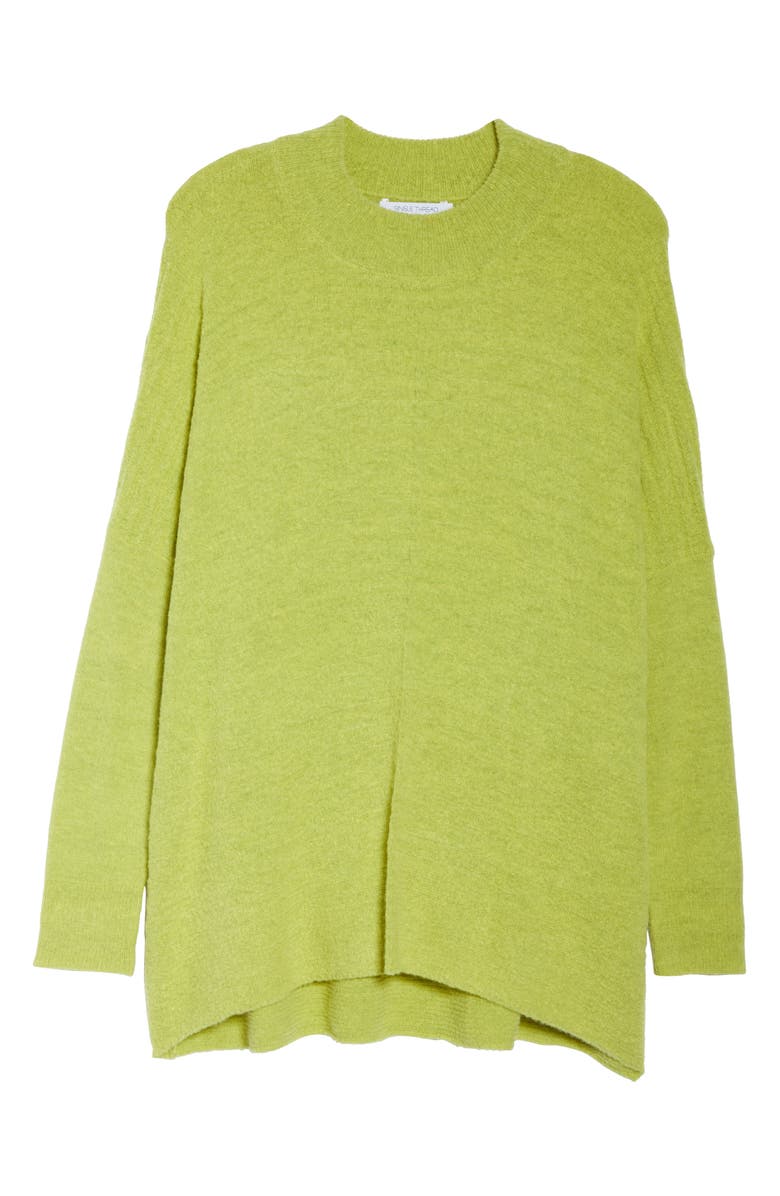 Single Thread Textured Mock Neck Sweater, Alternate, color, 