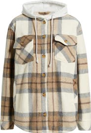 Thread 
Supply Hooded Fleece Shacket