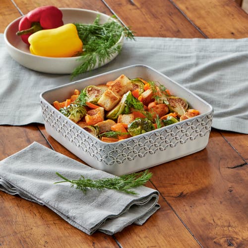 Tag Bistro Square Baker Grey Baking Dish Oven Safe 9 Inch In Gray