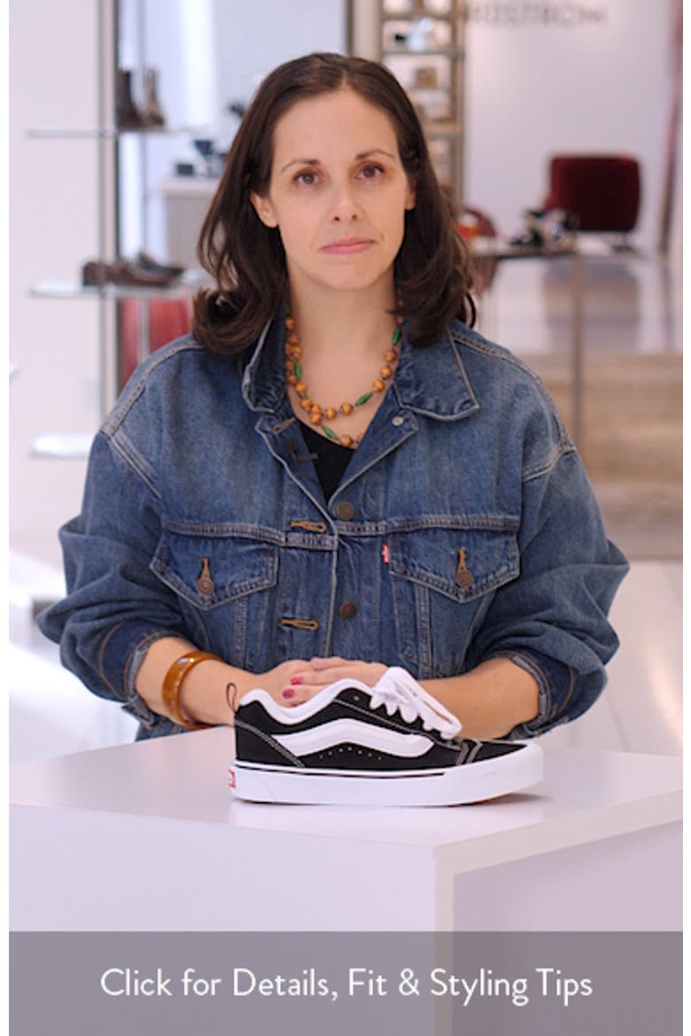 Knu Skool Suede Low Top Sneaker video