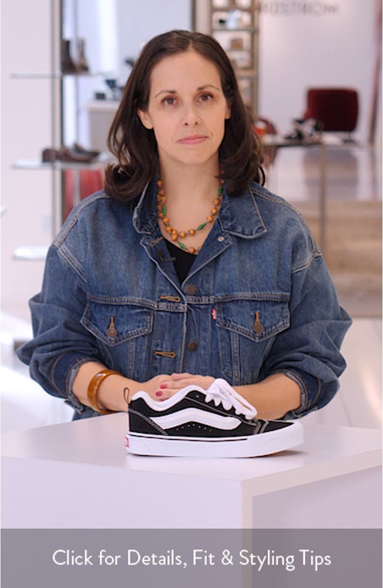 Knu Skool Suede Low Top Sneaker, sales video thumbnail