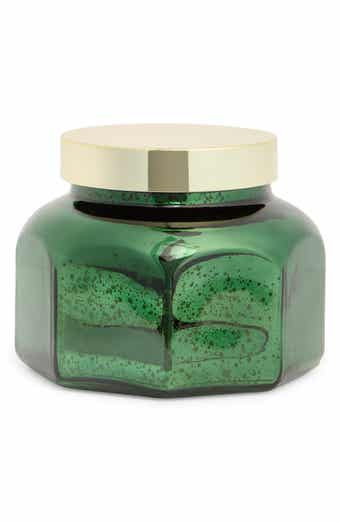 PORTOFINO CANDLES White Birch Octagonal Glass Jar Candle