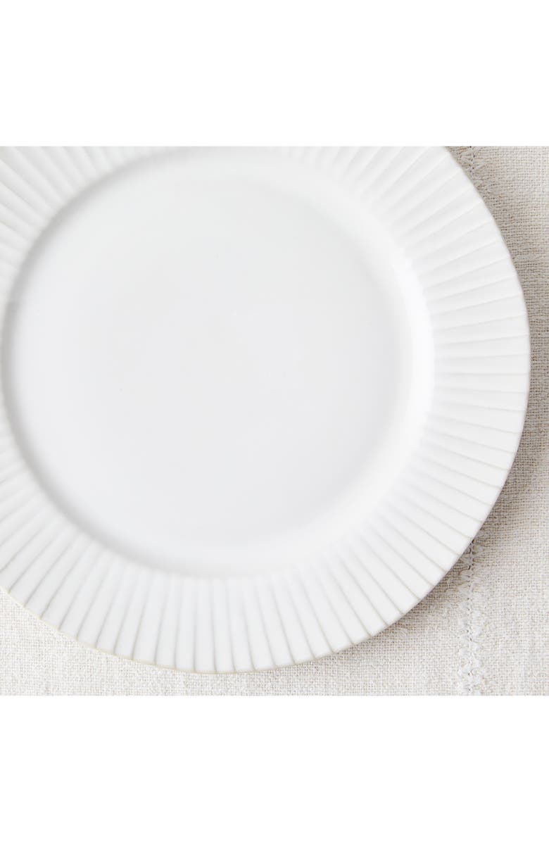 Five Two by Food52 Set of 4 Fluted Salad Plates, Alternate, color,