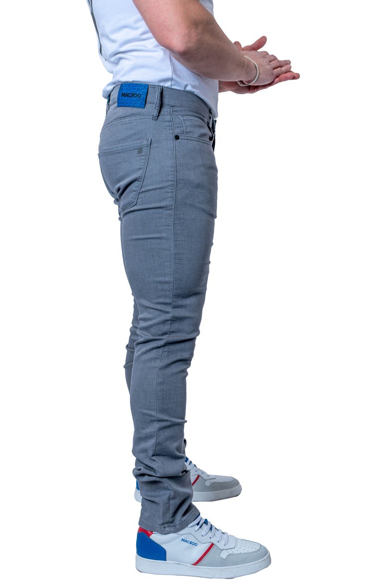 Athletic Fit Stretch Jeans, Alternate, color, GREY