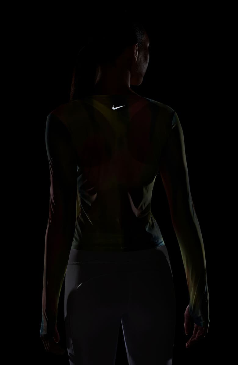 Nike Dri-FIT Sheer Top, Alternate, color, 