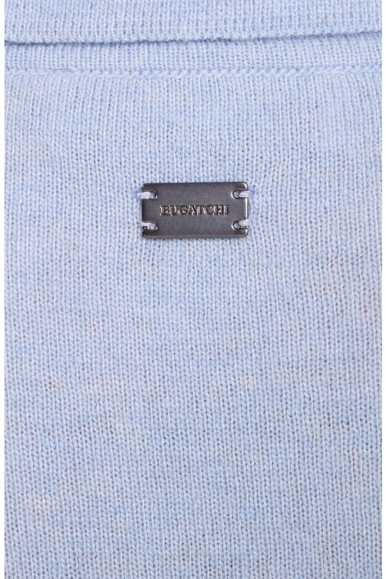 Cable Wool and Cashmere Cardigan, Alternate, color, AIR BLUE
