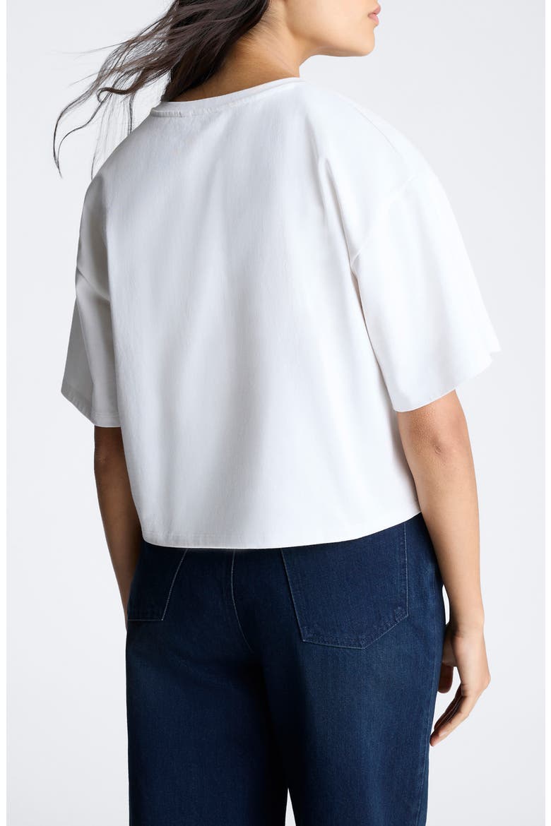 Heavyweight Cotton Jersey T-Shirt, Alternate, color, PURE WHITE