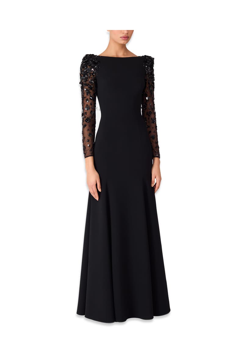 Sylvia Maxi Dress, Alternate, color, Liquorice