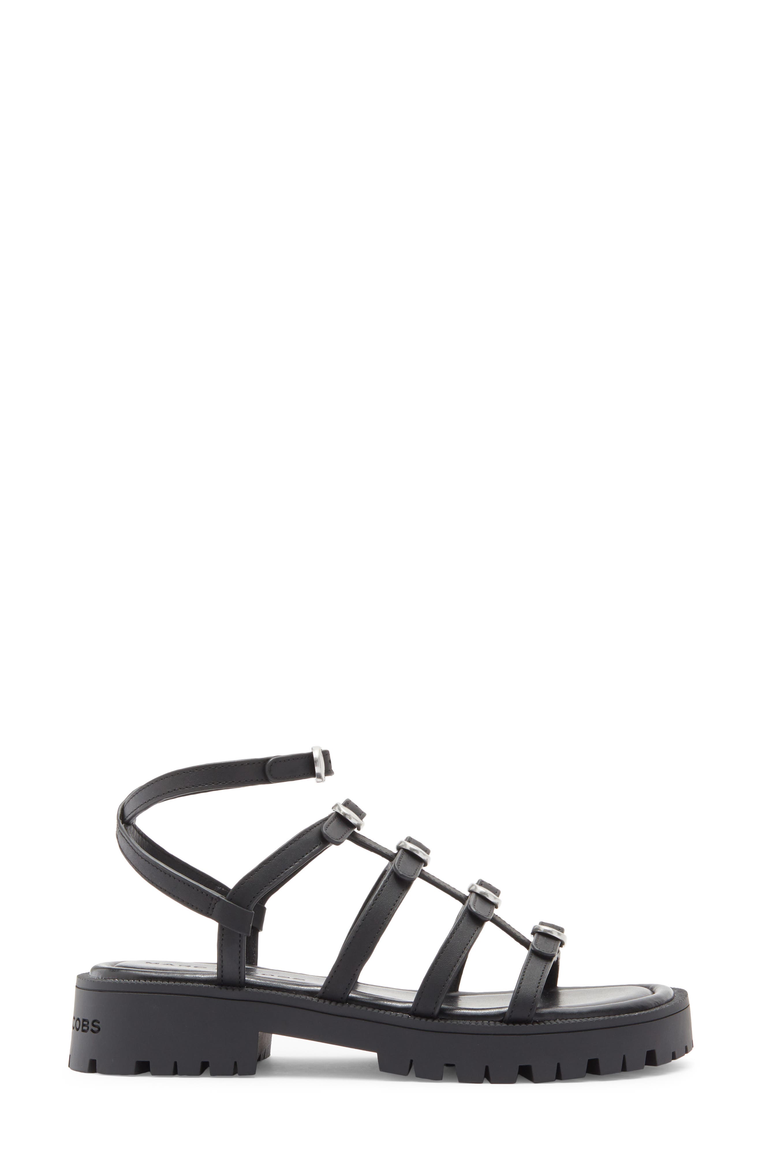 Marc Jacobs The Kiki Gladiator Sandal, Alternate, color, Black