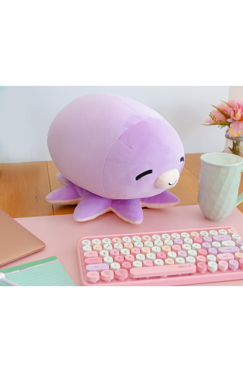 Toynk MochiOshis 12-Inch Character Plush Toy Animal Purple Octopus | Ibuki Inkyoshi, Alternate, color, Purple