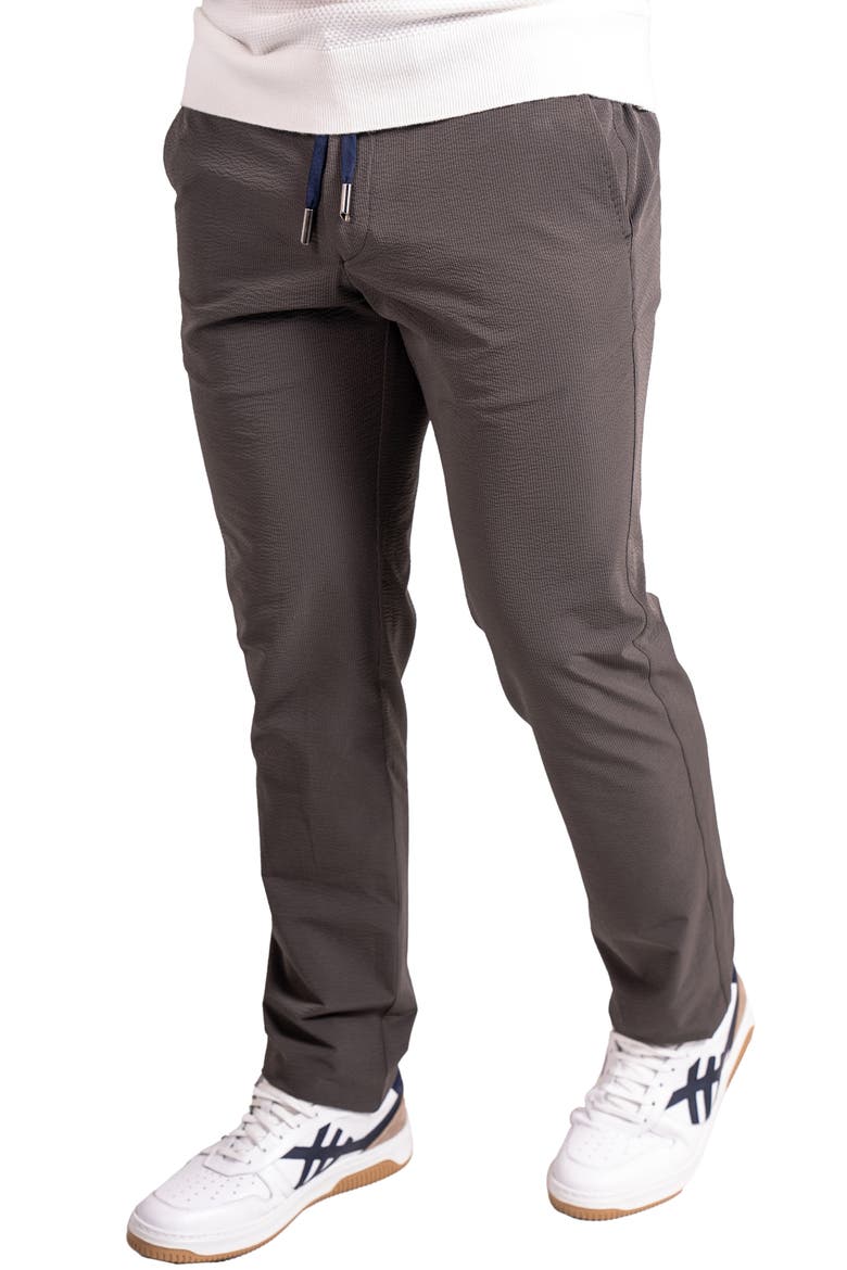 ResistancePebble Grey Drawstring Pants, Alternate, color, GREY