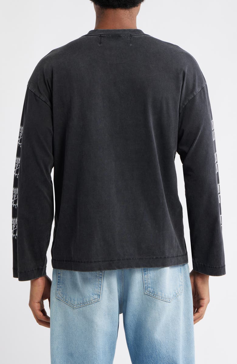 JUNGLES Hope You're Well Too Cotton Graphic T-Shirt, Alternate, color, Black