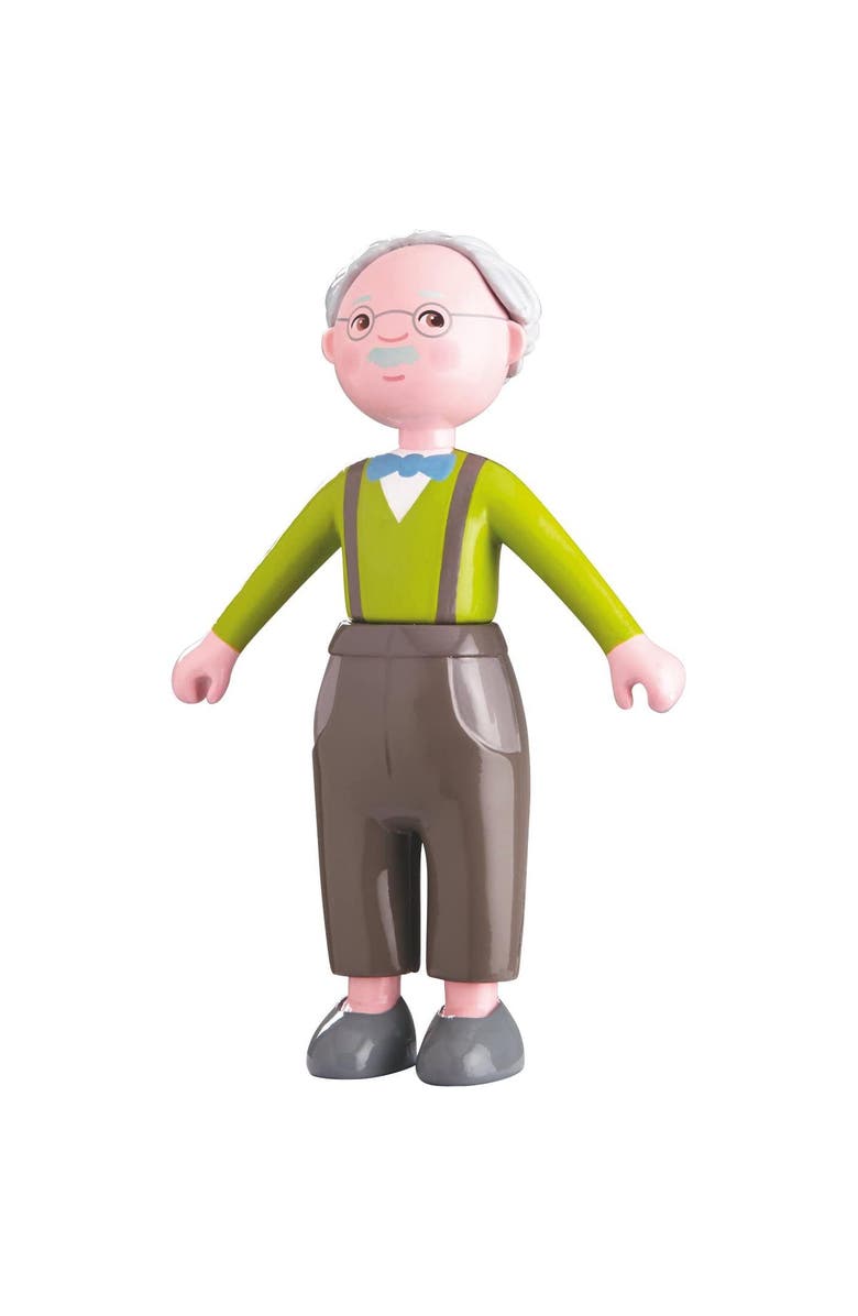 HABA Little Friends Grandpa Kurt - 4.5" Dollhouse Toy Figure, Main, color, 