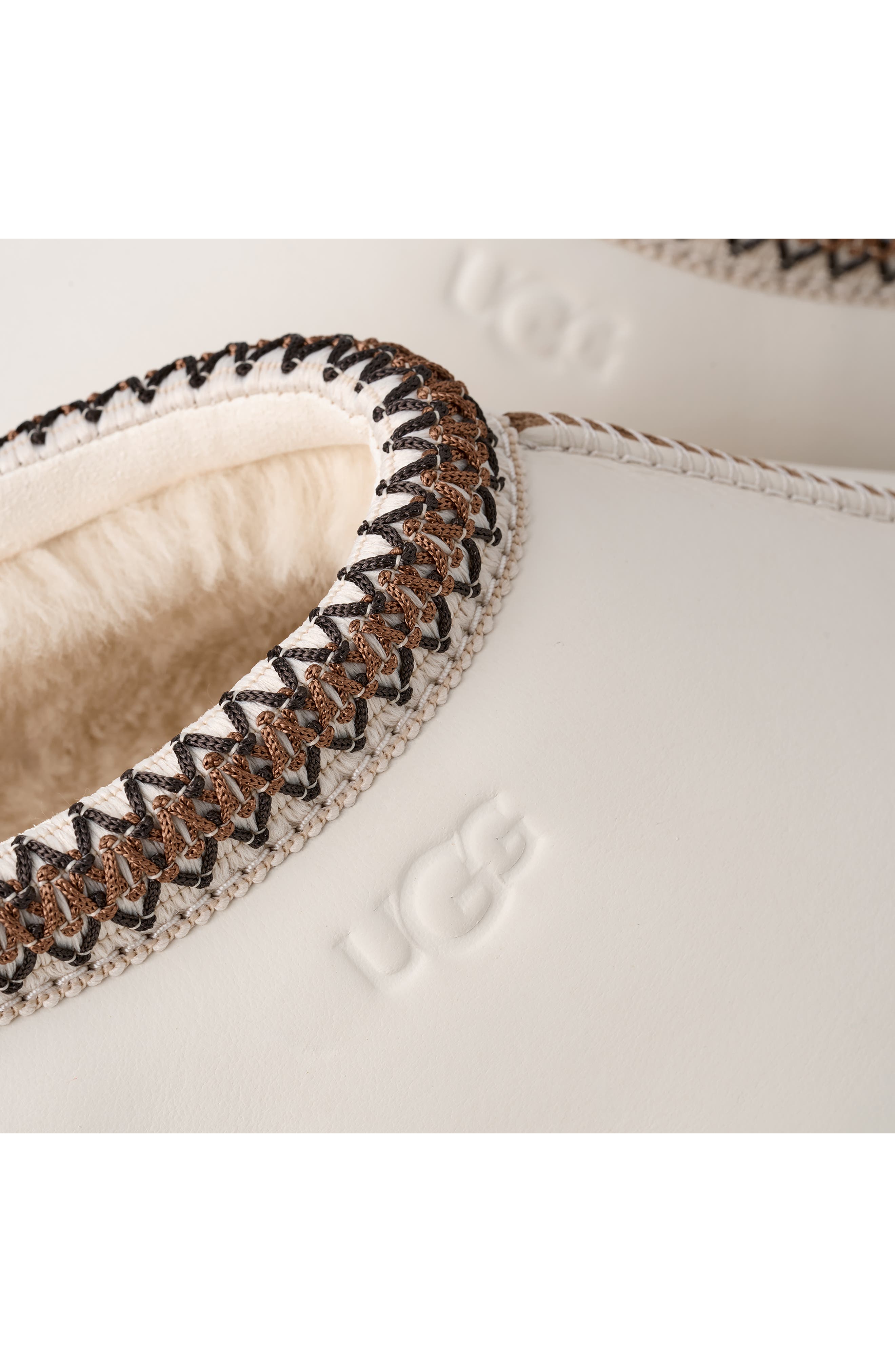 Tasman Slipper, Alternate, color, JASMINE / WHITE PEPPER