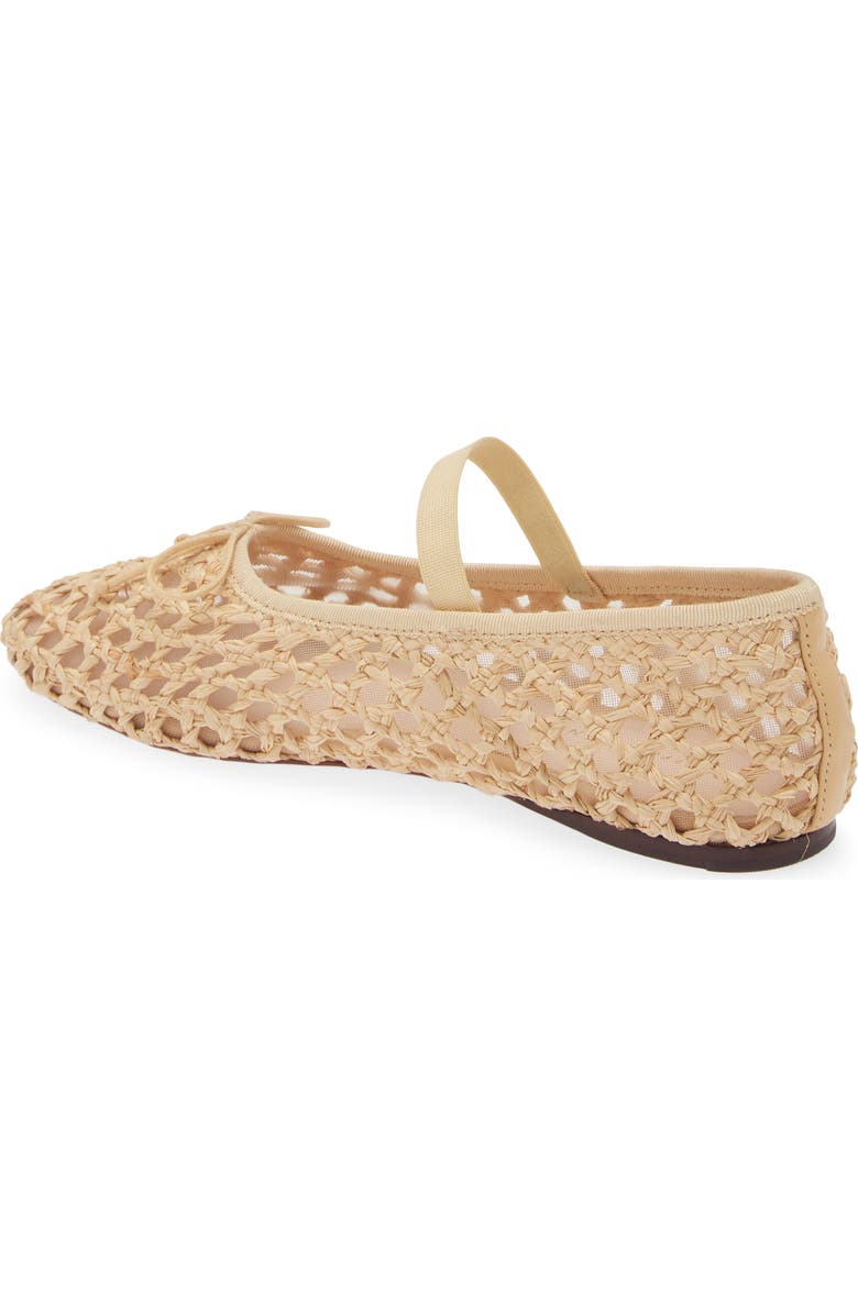 Loeffler Randall Leonie Soft Ballet Flat, Alternate, color, Natural