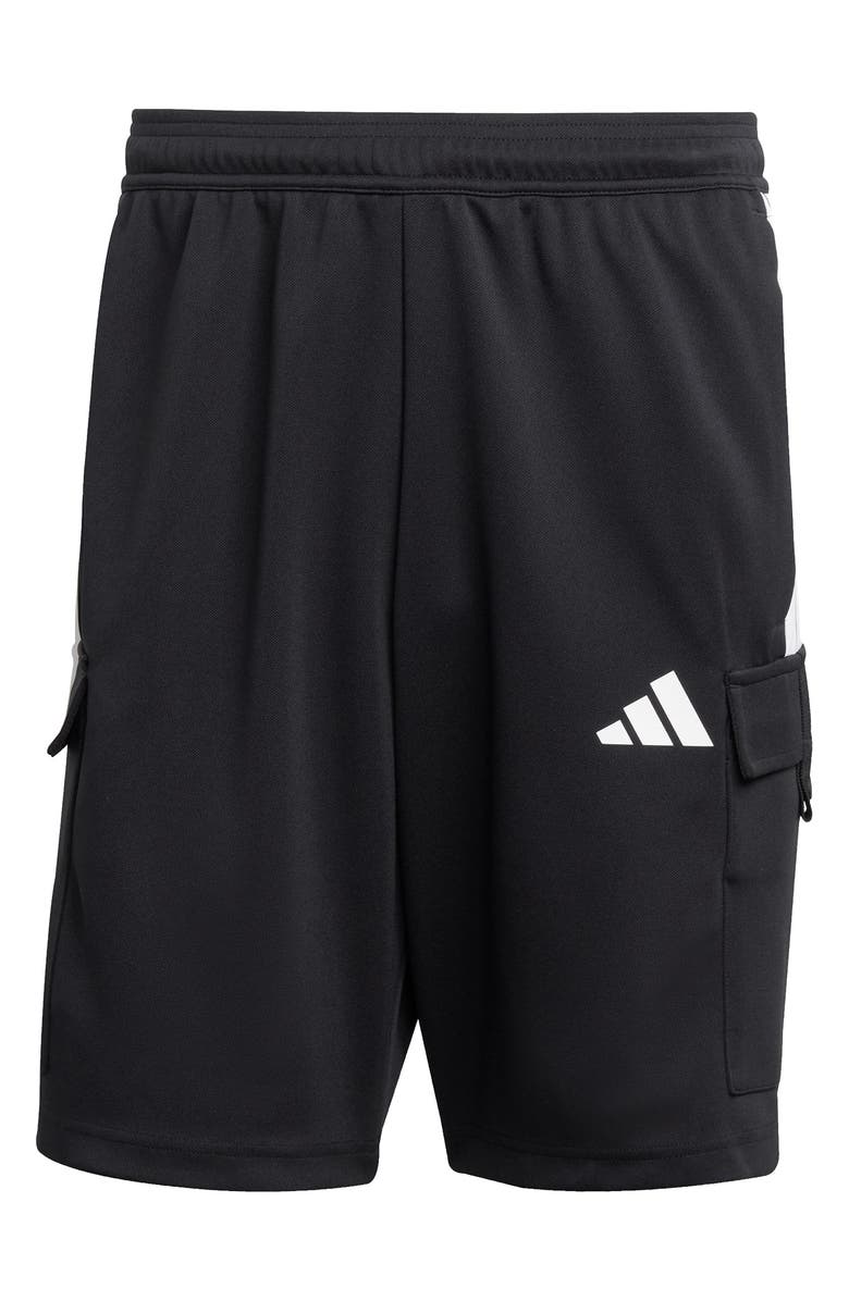 adidas Tiro Cargo Shorts, Alternate, color, Black/ White