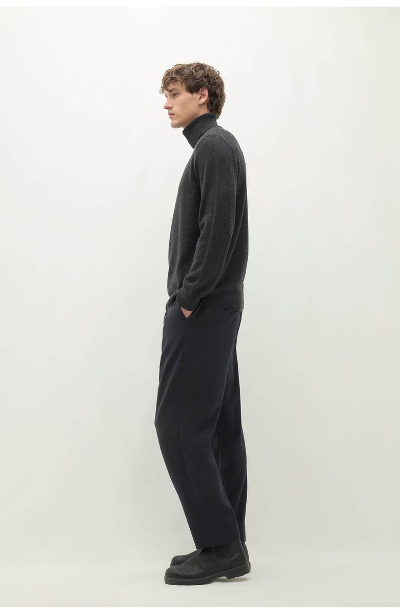 NAKED CASHMERE Nicholo Cashmere Turtleneck, Alternate, color, Charcoal