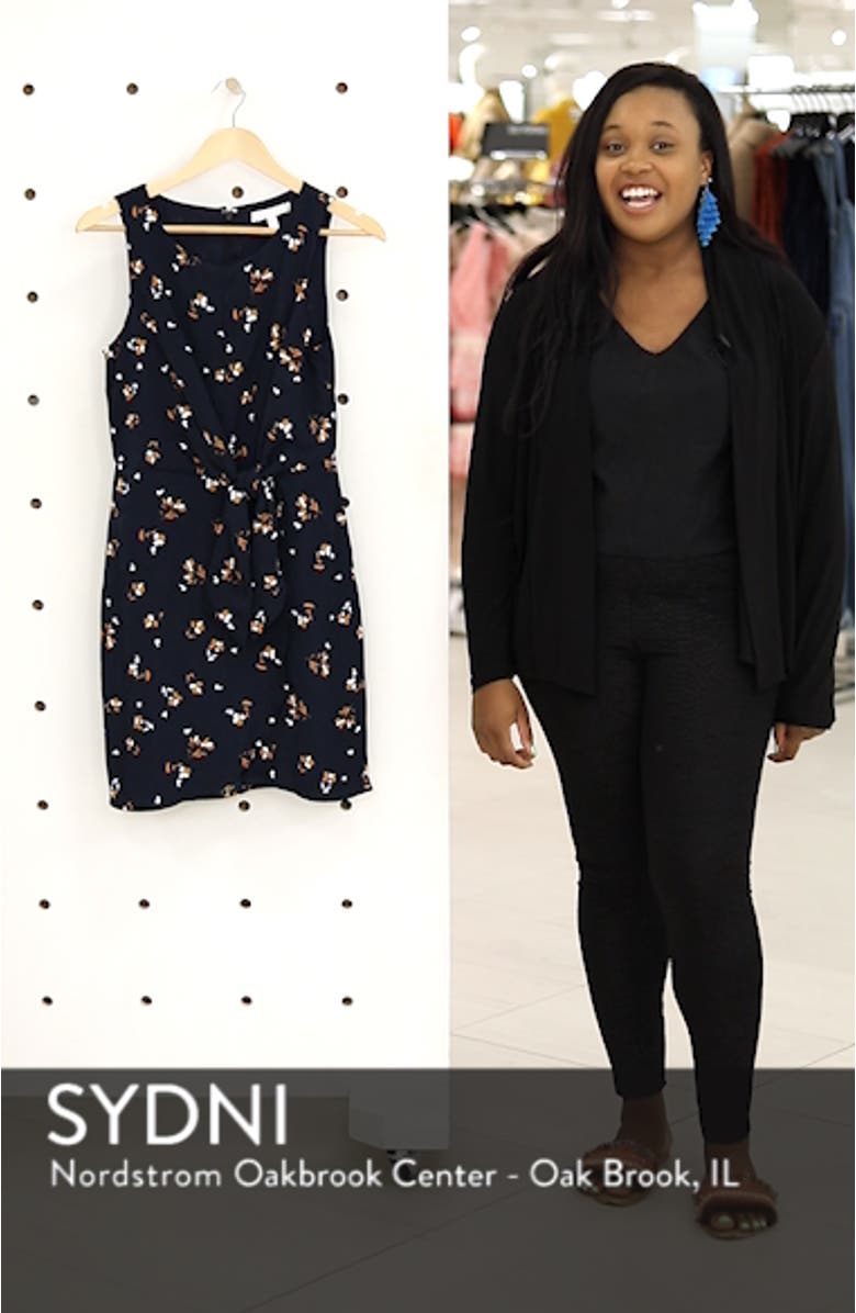 Tie-Front Mini Dress, sales video thumbnail