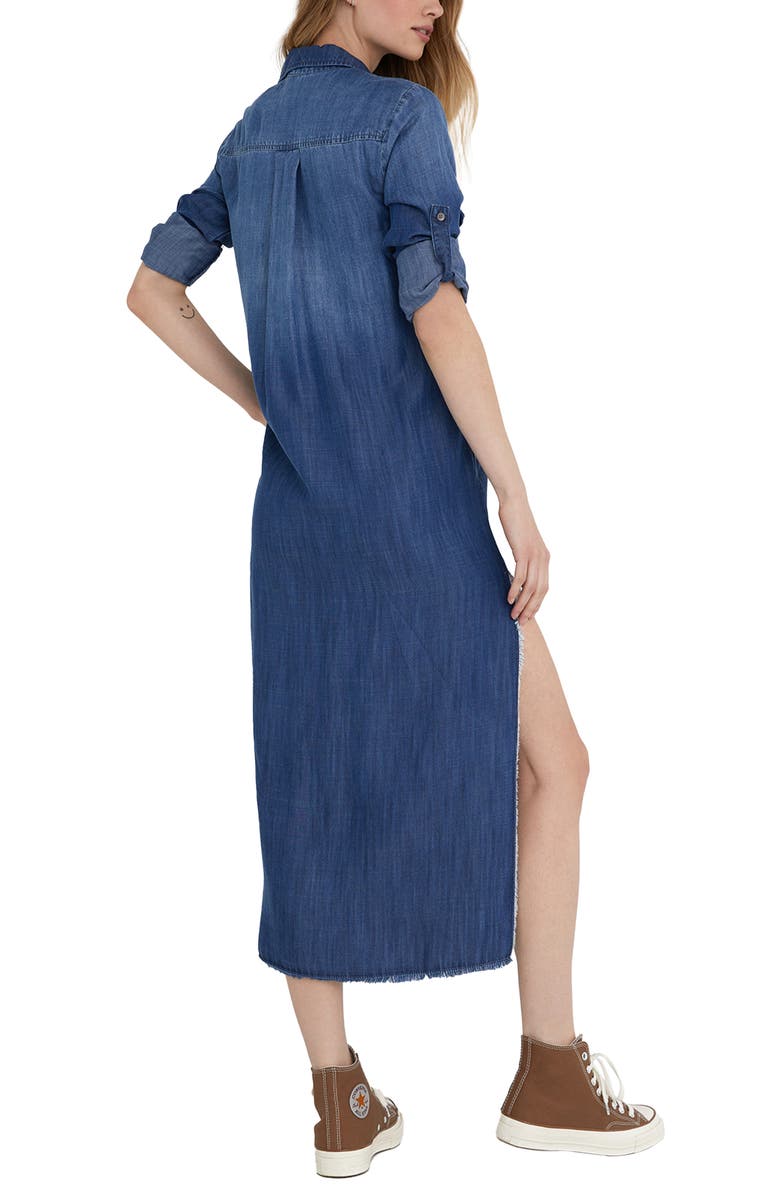 Bella Dahl Denim Shirtdress, Alternate, color, 