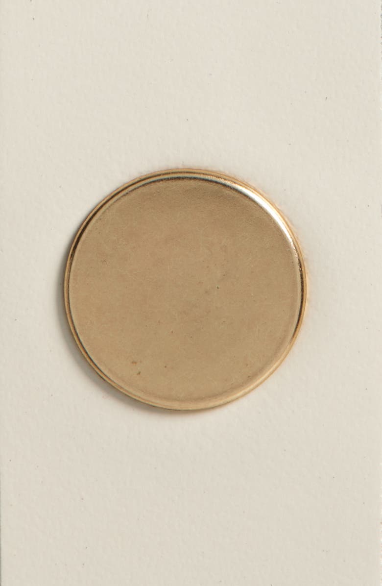 AllSaints Flat Stud Leather Belt, Alternate, color, Roe