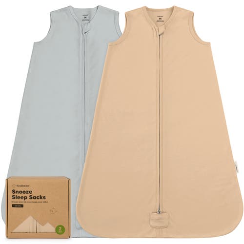 Keababies 2-pack Snooze Sleep Sacks In Toasty