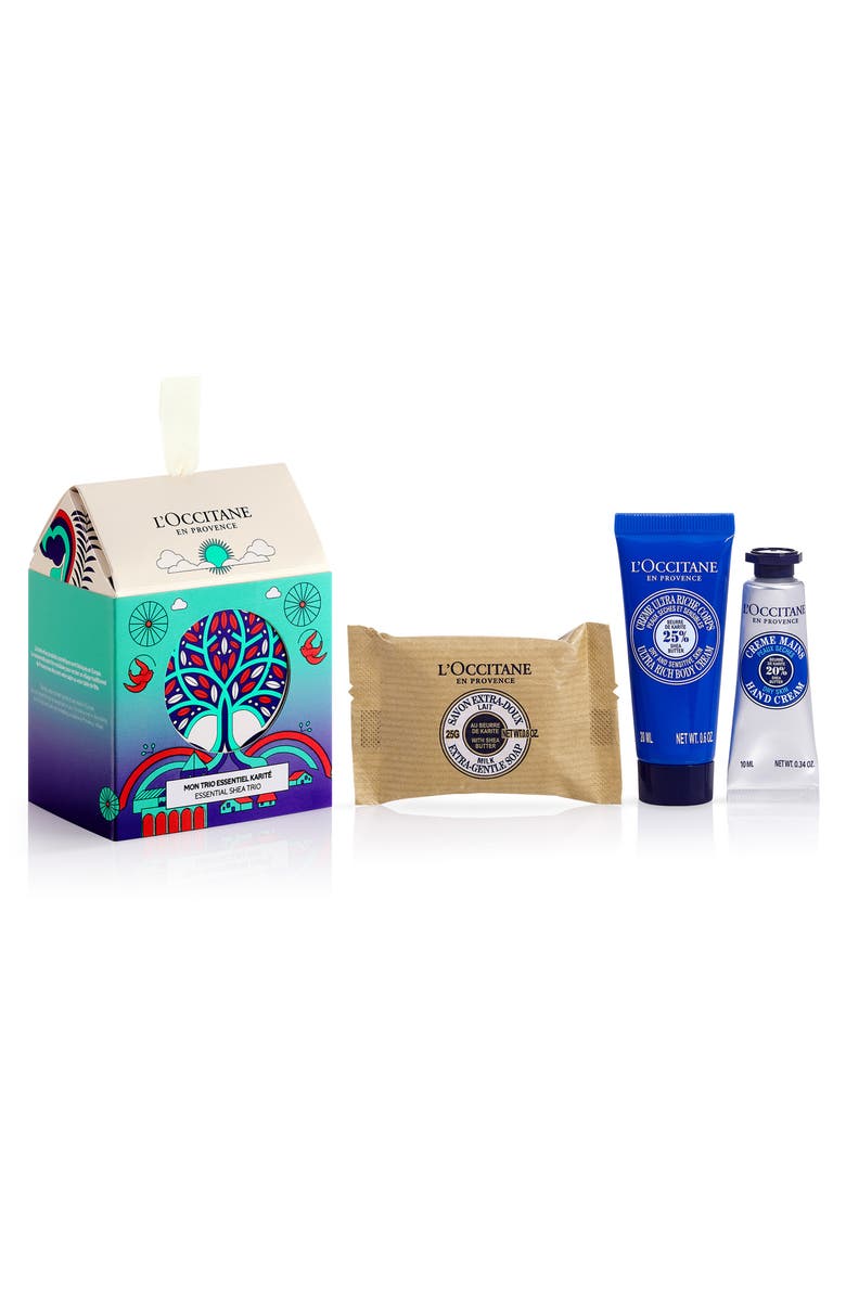 L'Occitane Shea Butter Skin Care Ornament, Main, color, 