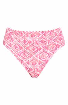 Tommy Bahama Island Cays Shell Beach High Waist Bikini Bottoms