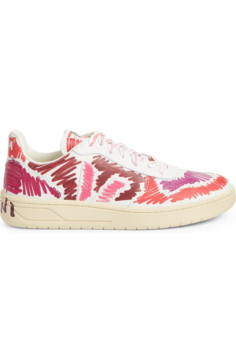 Marni x Veja V-10 Low Top Sneaker, Alternate, color,