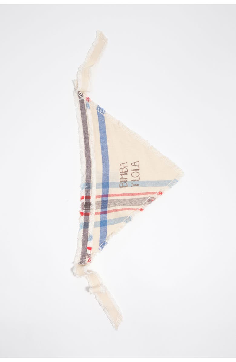 Bimba y Lola Striped Triangle, Alternate, color, Ivory