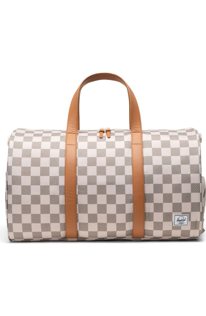 Herschel Supply Co. Novel Checkerboard Duffle Bag, Main, color,