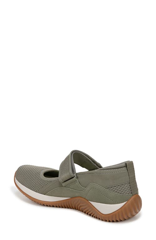 Ryka Rykä Echo Knit Mary Jane Sneaker In Vetiver Green