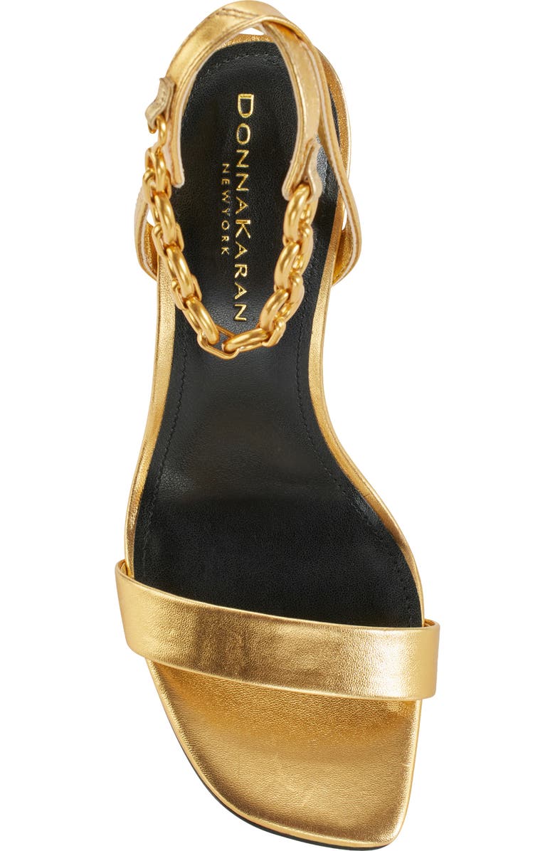 Donna Karan New York Corin Chain Ankle Strap Sandal, Alternate, color,