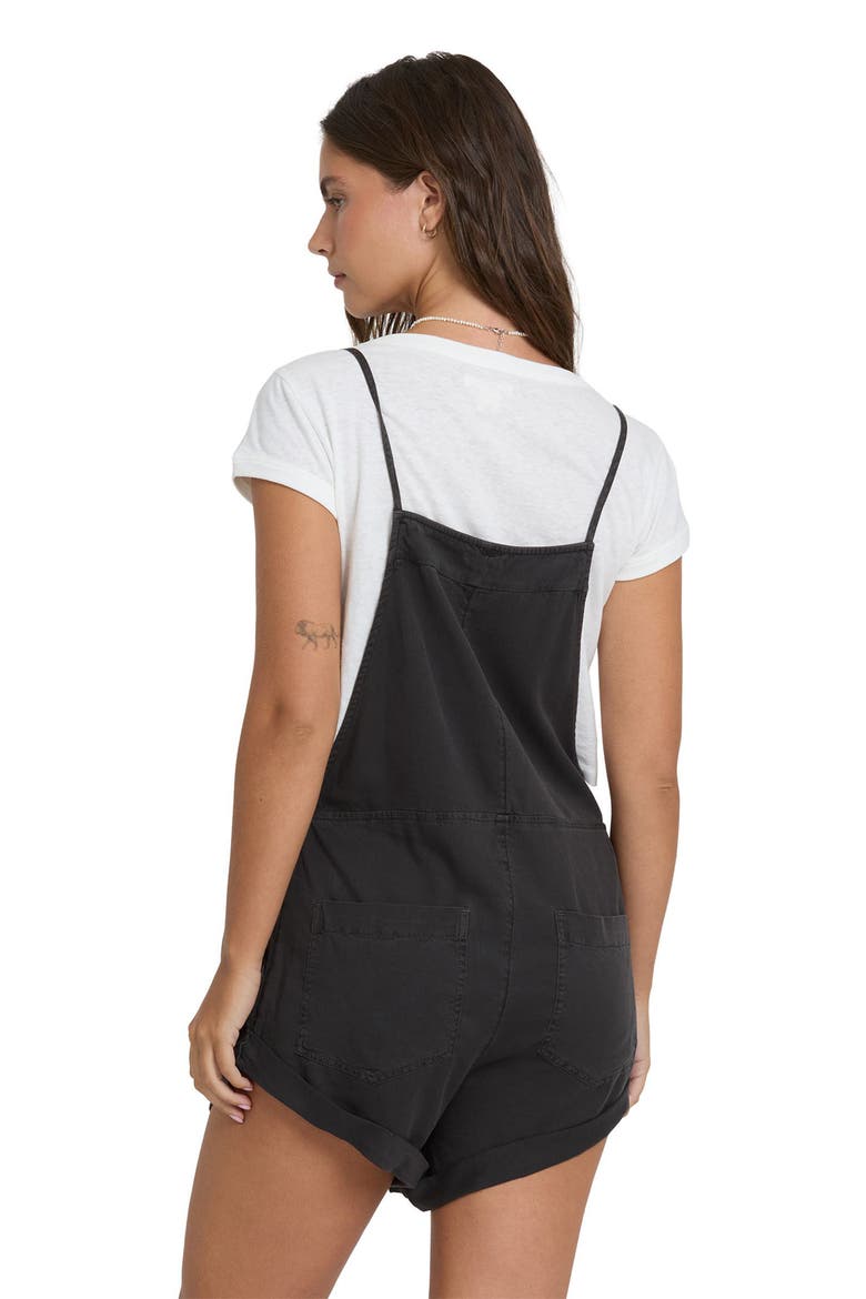 Wild Pursuit Short Overalls, Alternate, color, OFF BLACK