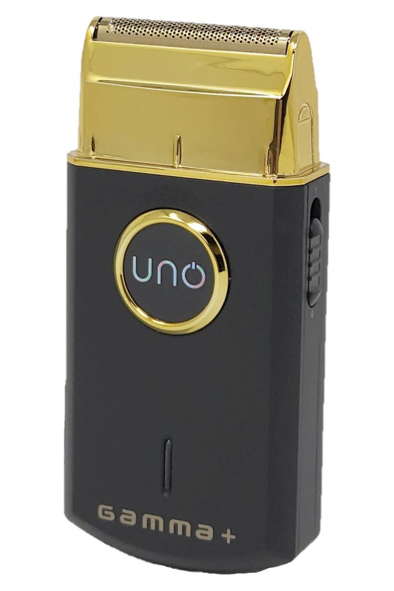 Uno Men's Single Foil Shaver with Cap, Alternate, color, BLACK