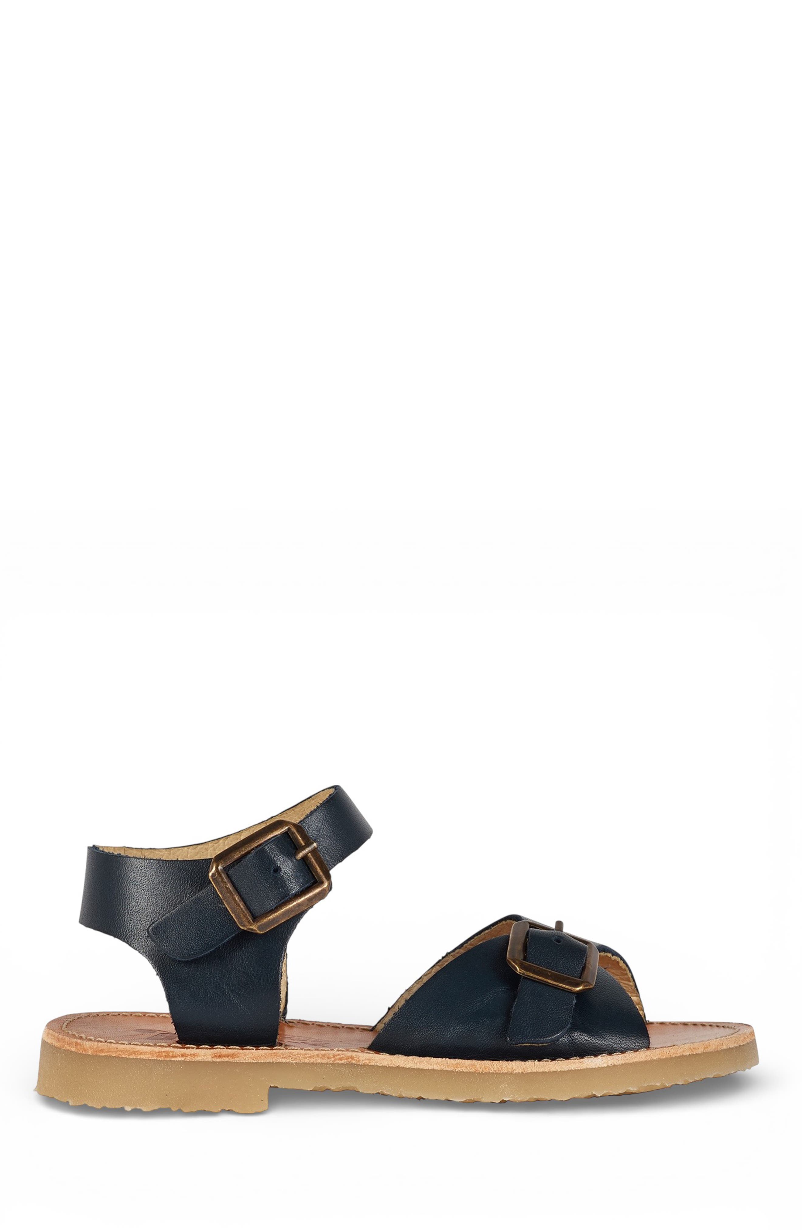 Young Soles Sonny Sandal, Alternate, color, Navy