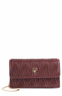 Dune London Starlites Faux Leather Clutch