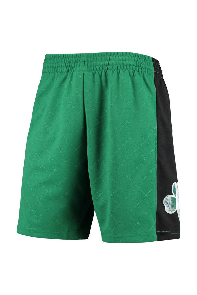 Men's Mitchell & Ness Kelly Green Boston Celtics 2007 Hardwood Classics 75th Anniversary Swingman Shorts, Alternate, color, Kelly Green
