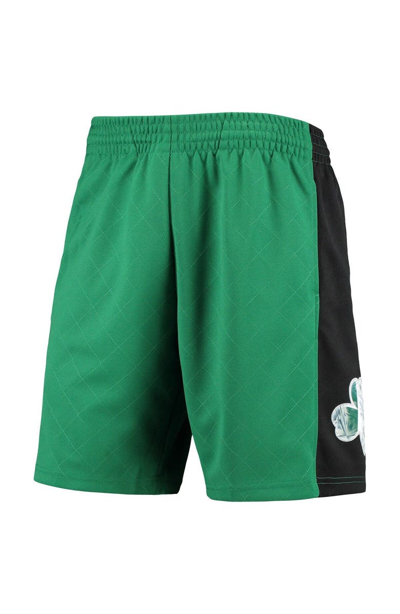 Mitchell & Ness Men's Mitchell & Ness Kelly Green Boston Celtics 2007 Hardwood Classics 75th Anniversary Swingman Shorts, Alternate, color, Kelly Green