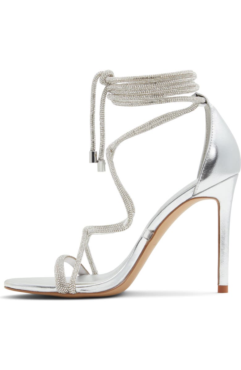 ALDO Marly Embellished Ankle Strap Sandal, Alternate, color,