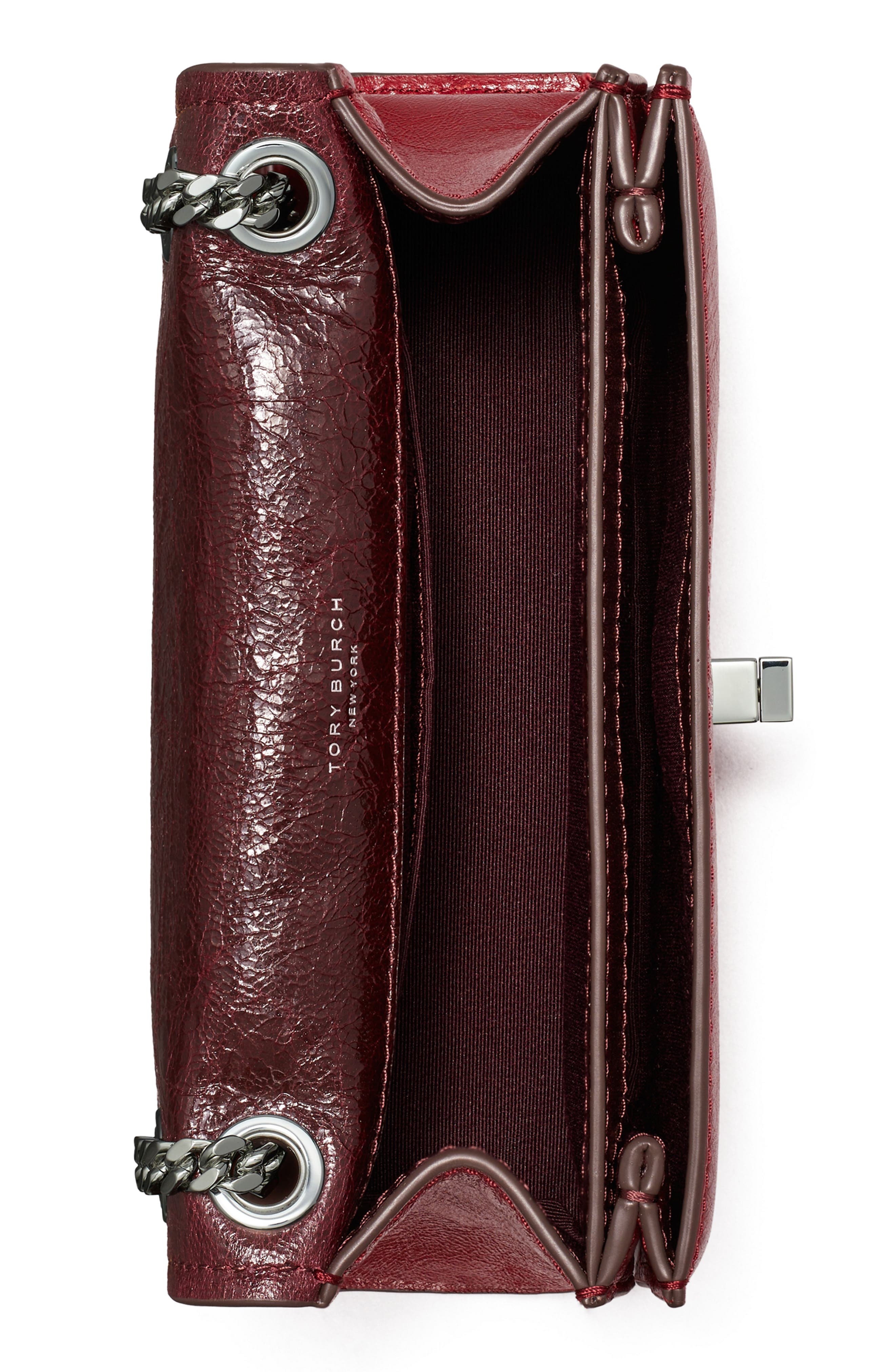 Kira Turnlock Mini Convertible Shoulder Bag, Alternate, color, BARTLETT RED