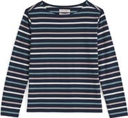 Seasalt Cornwall Sailor Stripe Organic Cotton Top