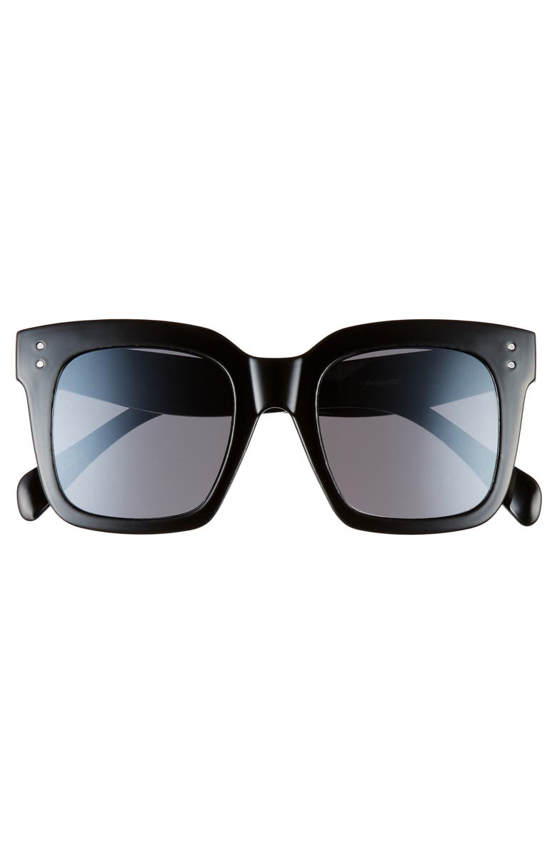 BP. 49mm Square Sunglasses, Alternate, color, 