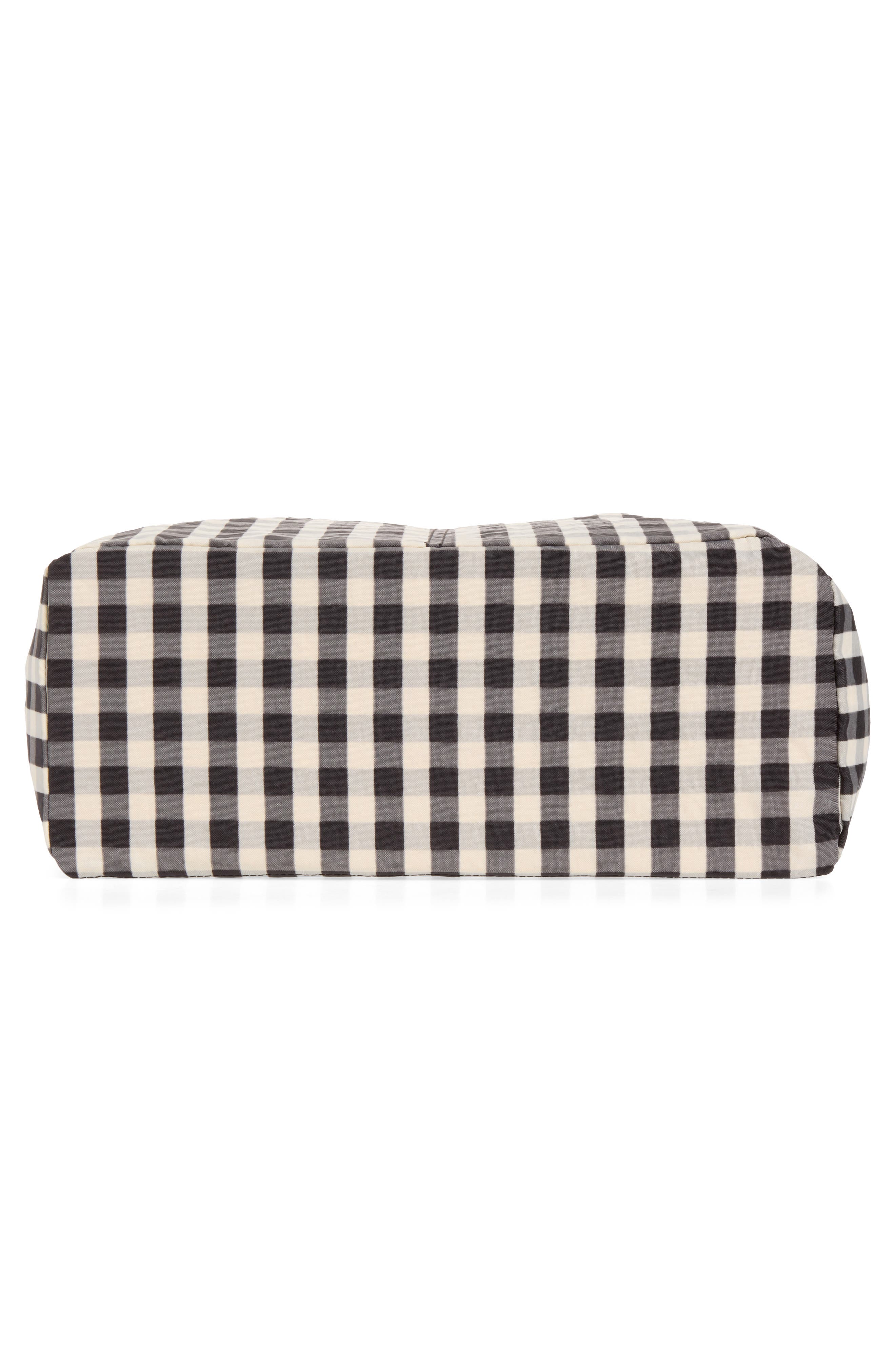 Everyday Cloud Bag, Alternate, color, BLACK AND CREAM GINGHAM
