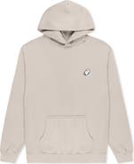 Dalix Ghost Relaxed Midweight Faded Fleece Hoodie