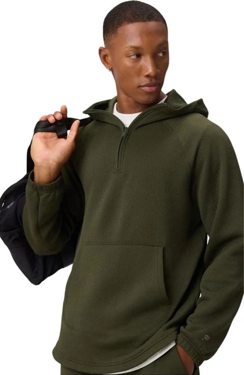 The GridTech Quarter Zip Hoodie