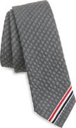Thom Browne Classic Stripe Wool Tie