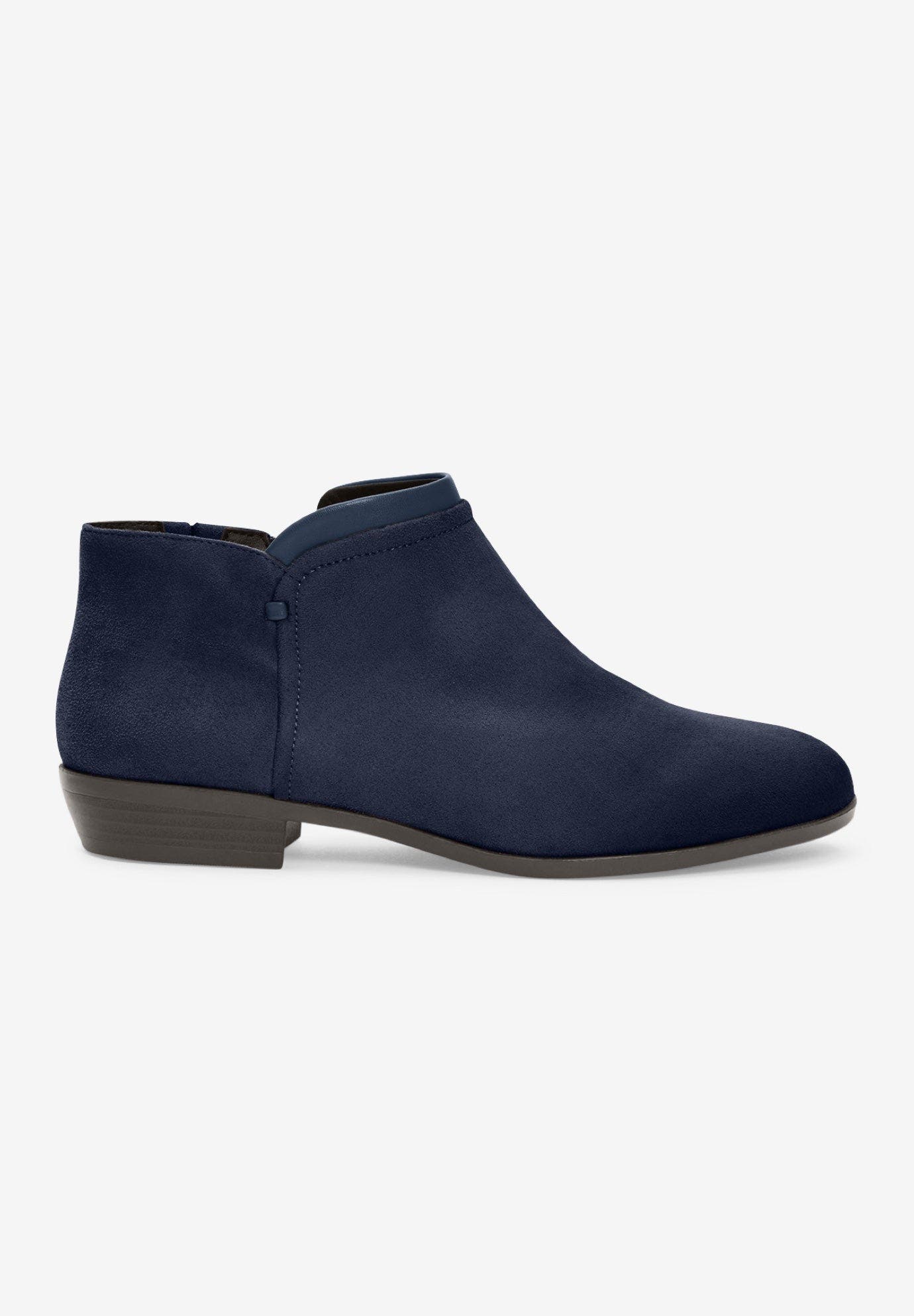 The Bexley Bootie, Alternate, color, NAVY